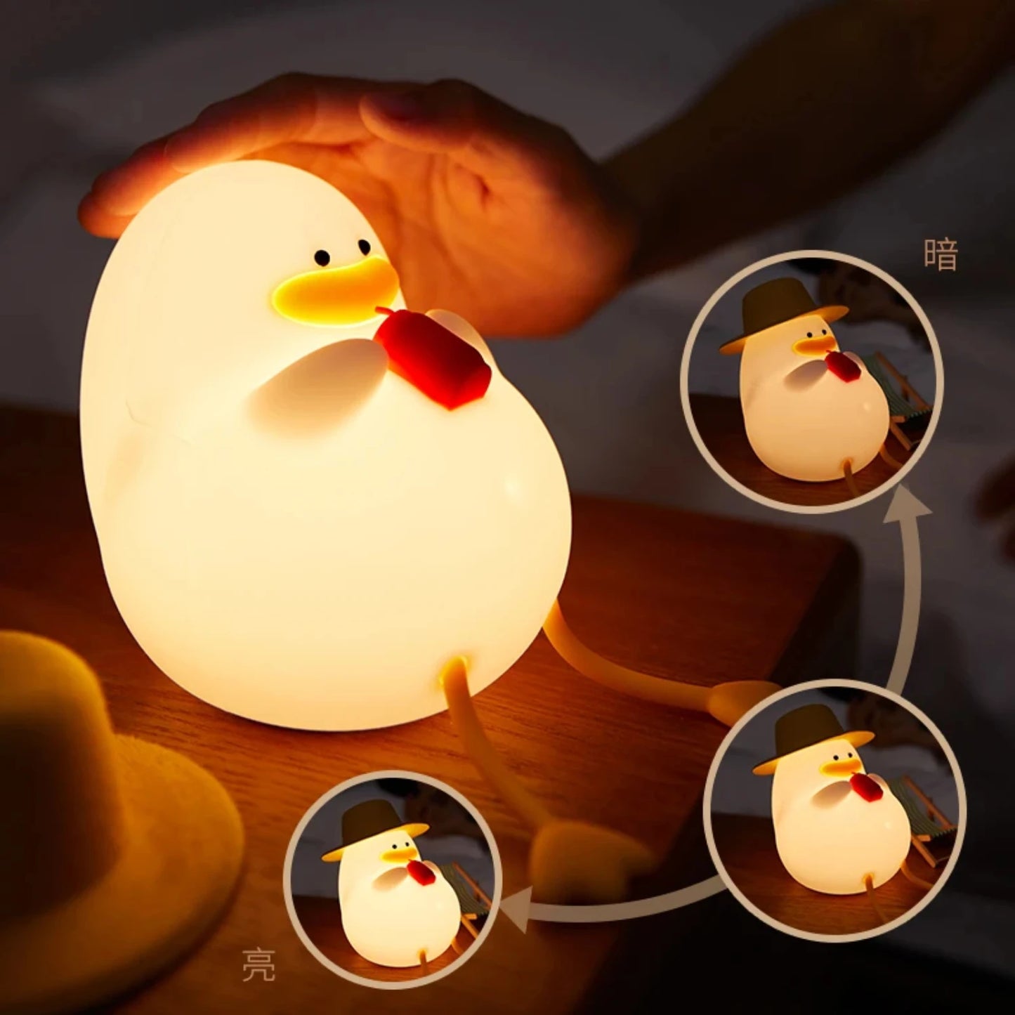 Duck Dream Color Changing Night Lamp