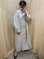Women's Black Longline Trench Coat