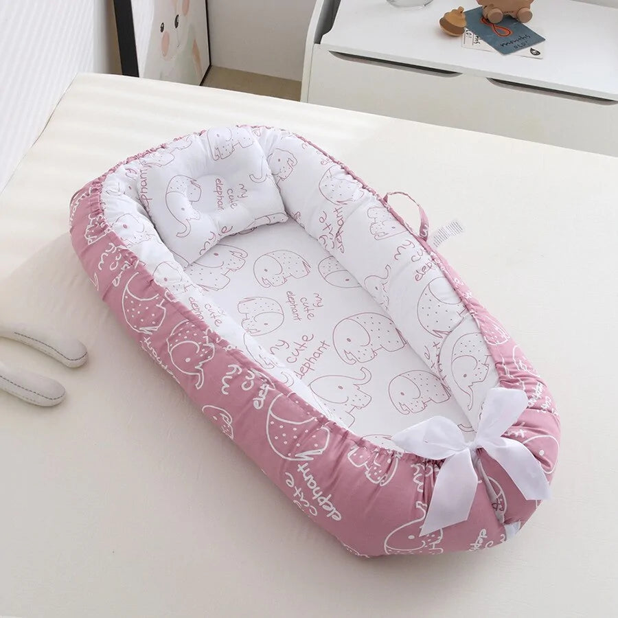 Removable Sleeping Nest for Baby Bed Crib