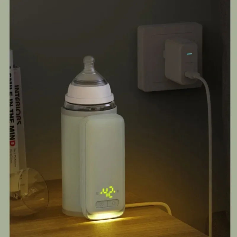 "Dream Warm: Portable Bottle Warmer"