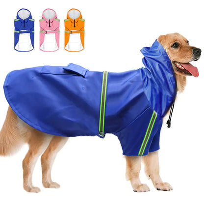 Spring and Summer Dog Raincoat