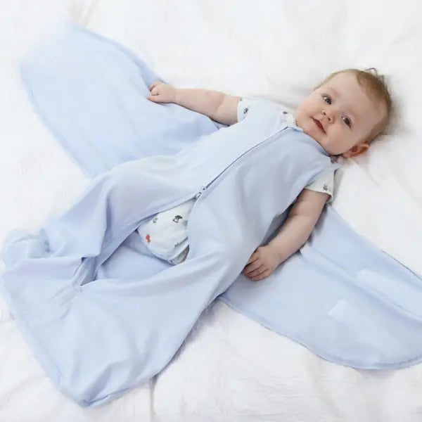 New Wearable 0-6M Cotton Baby Sleeping Bag Swaddle Wrap